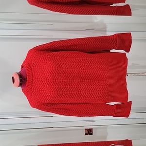 Red Knit Sweater